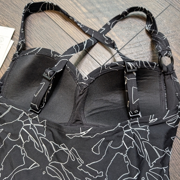 NWT DKNY Sweetheart Black and White Women's‎ Swimwear Size Small - Picture 10 of 10